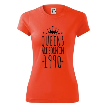 Queens are born in 1990