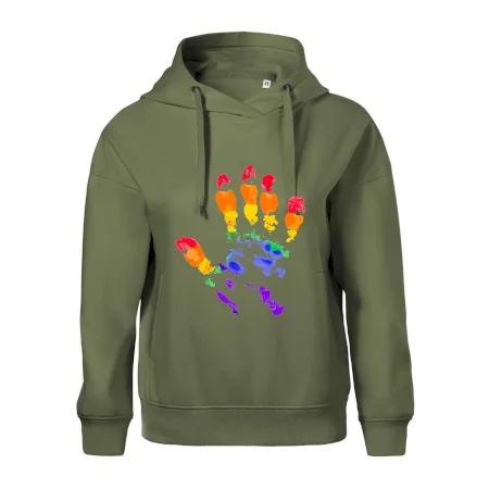 LGBT hand print