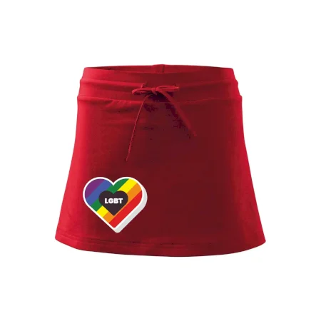 LGBT srdce dúhové