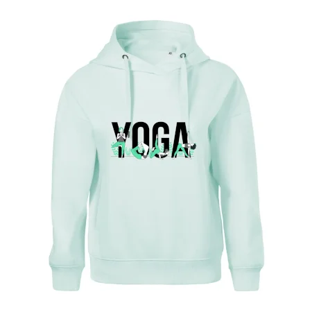 Yoga nápis farebný