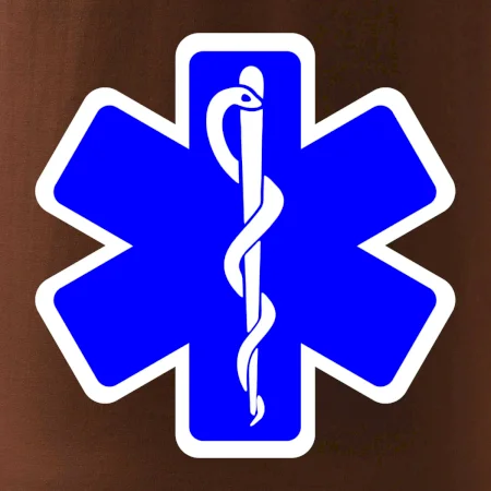 Rescue - Hviezda na prsníku + nápis na chrbte
