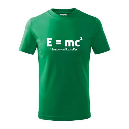 e = mc2 - coffee milk