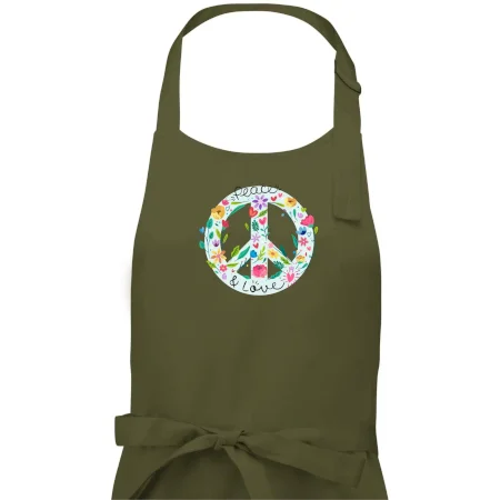 Peace and love symbol