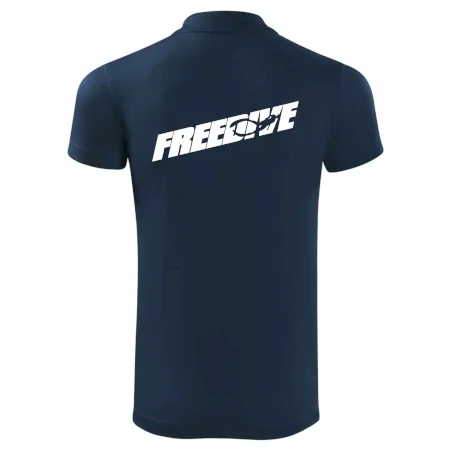 Freedive - nápis s potápačom