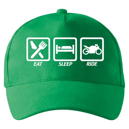 Eat sleep ride - cesta