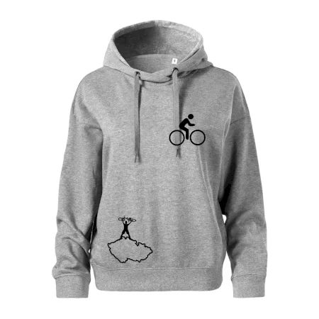 Mapa ČR + kolo na prsu