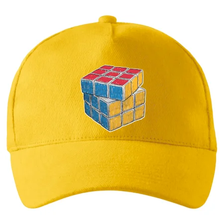 Rubikova kocka kreslená