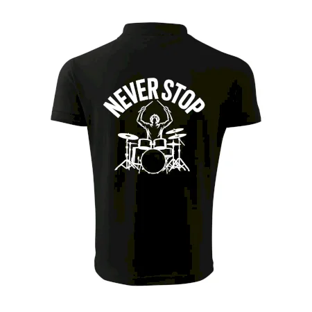 Never Stop a drummer