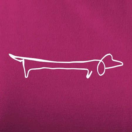 Jazvečík - kreslený