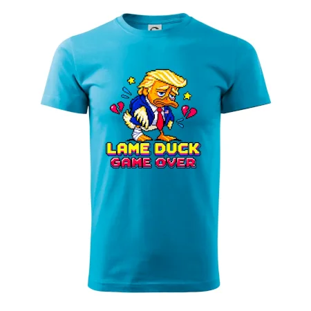 Trump lame duck pixel art game over