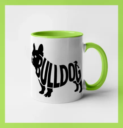 Bulldog nápis v tele