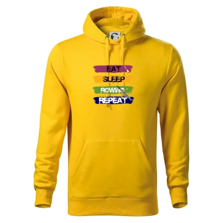 Eat sleep rowing repeat farebné