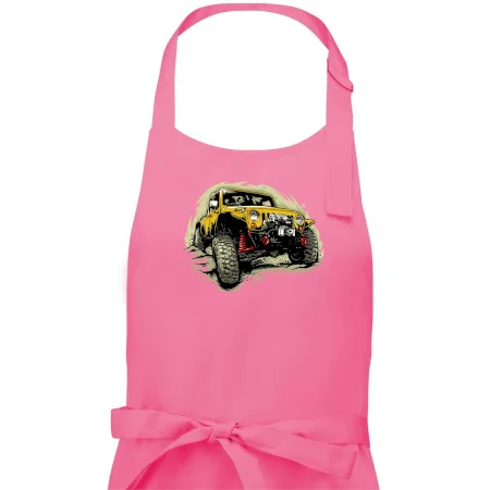 Žltý offroad s navijakom