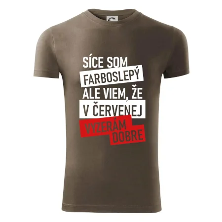Síce som farboslepý, ale viem, že v červenej vyzerám dobre