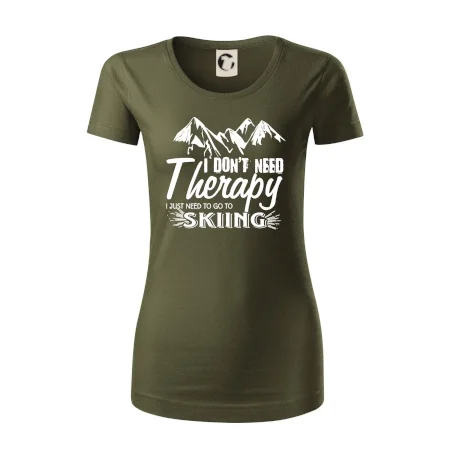 I dont need therapy - Skiing