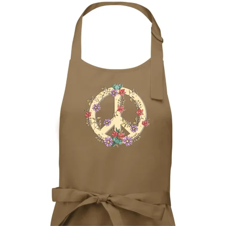 Peace symbol pieskový