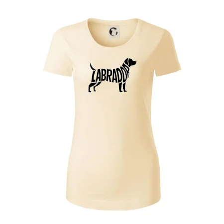 Labrador nápis v tele