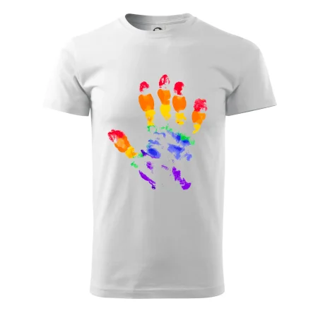 LGBT hand print