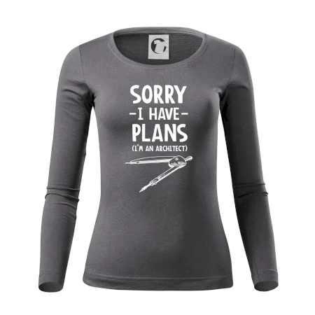 Sorry I have plans - architect