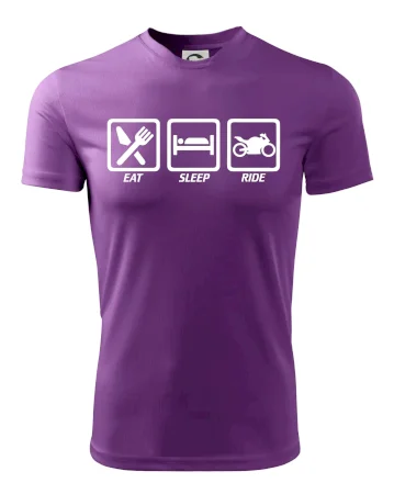 Eat sleep ride - cesta