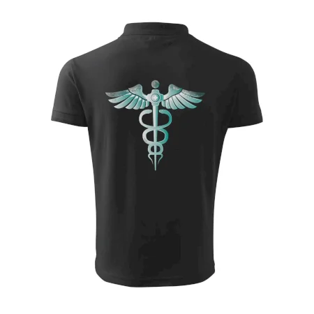 Hrdinovia zdravotníctva - logo (Pecka design)