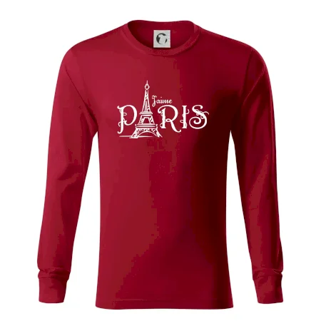 Paris nápis Eiffelovka rovný