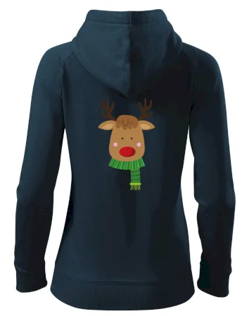 Jeleň so šálom