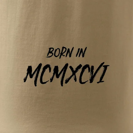 Born in - Rímske číslo 1996