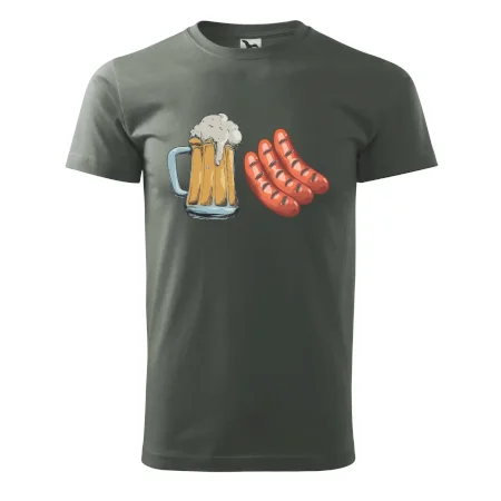 Pivo a klobása