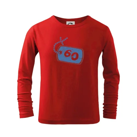 60 na krku štítok