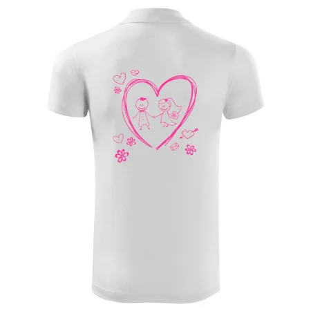 Svadba - kreslené srdce