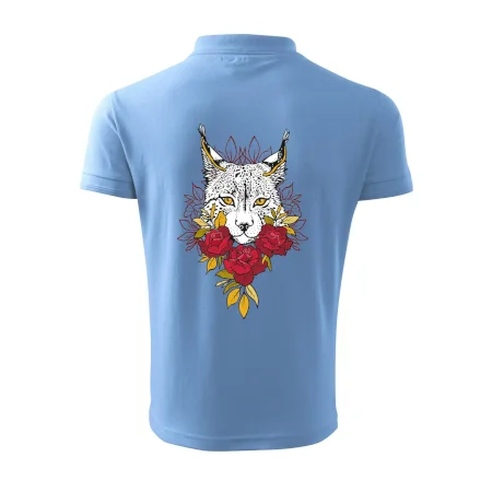 Rys s červenými ružami (Pecka design)