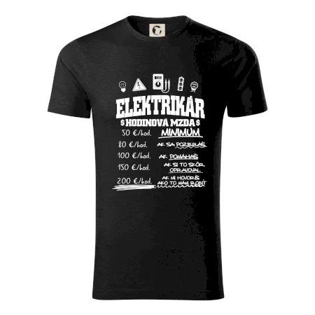 Hodinová mzda elektrikár