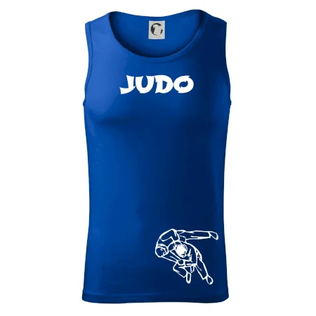 Judo nápis + postavy