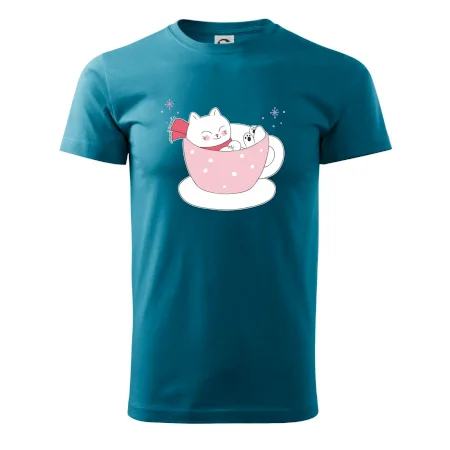 Vianočná mačka v hrnčeku