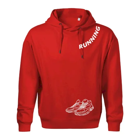 Running nápis šikmo