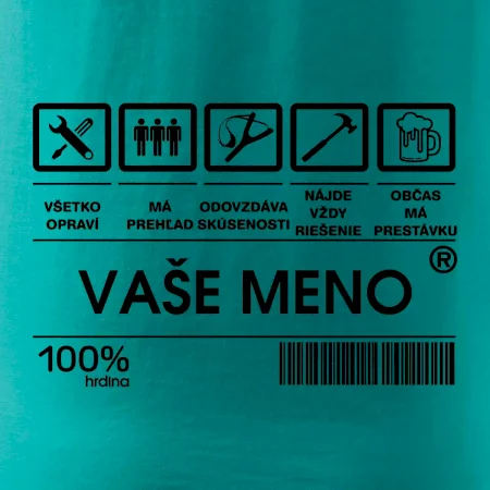 Vaše meno - čiarový kód