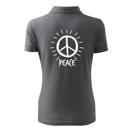 Peace symbol čiernobiely