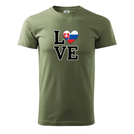 Love Slovenská vlajka