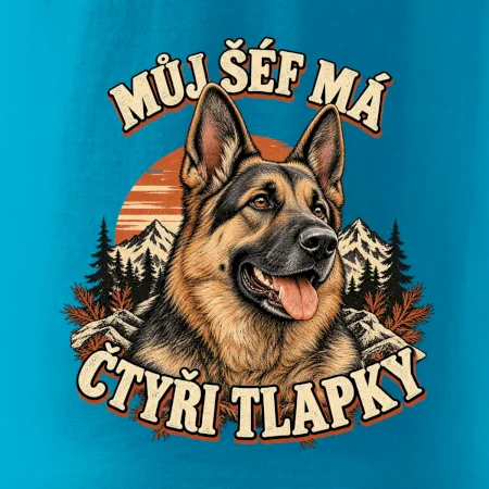 Můj šéf má čtyři tlapky - německý ovčák