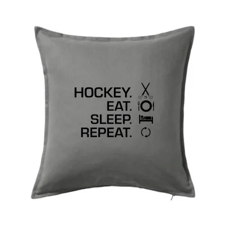 Pozemný hokej eat sleep repeat