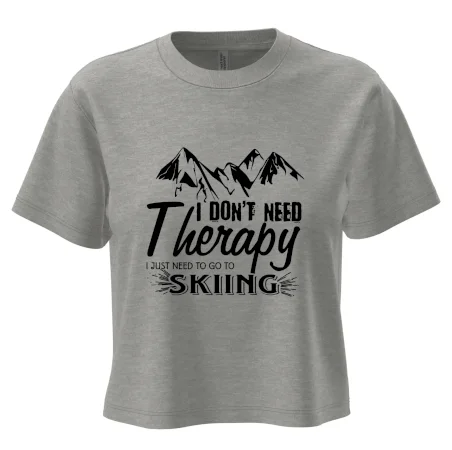 I dont need therapy - Skiing