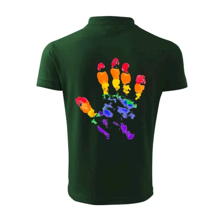 LGBT hand print