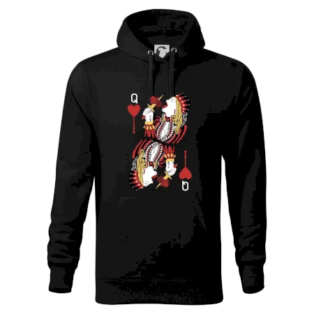 Srdcová Kráľovná kreslená (Pecka Design)
