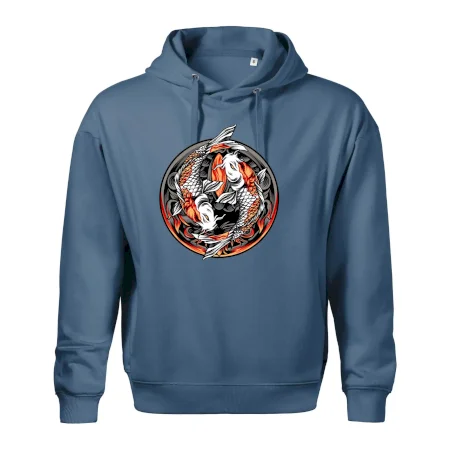 Yin & Yang Koi kapor - oranžový