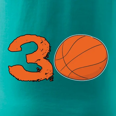 Basketball okrúhle narodeniny 30