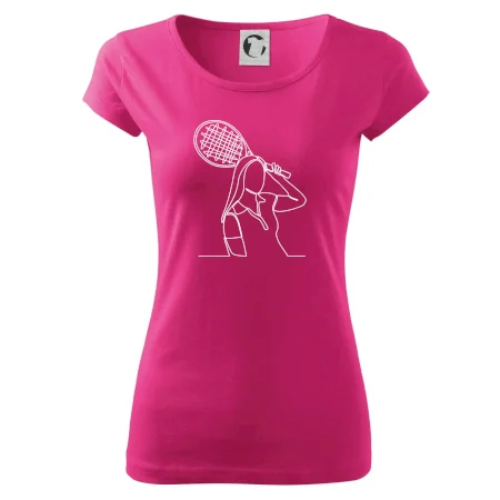 Tenistka jedným ťahom