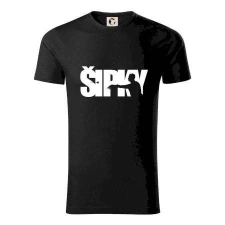 Šípky - nápis so šípkarom