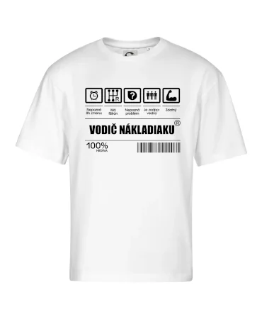 Čiarový kód - Vodič nákladiaku