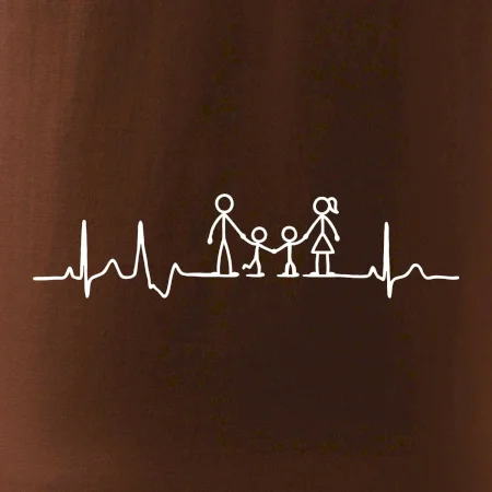 EKG rodina a dvaja chlapci